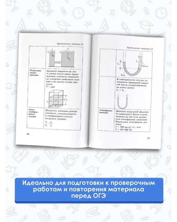 ОГЭ. Физика в таблицах и схемах для подготовки к ОГЭ
