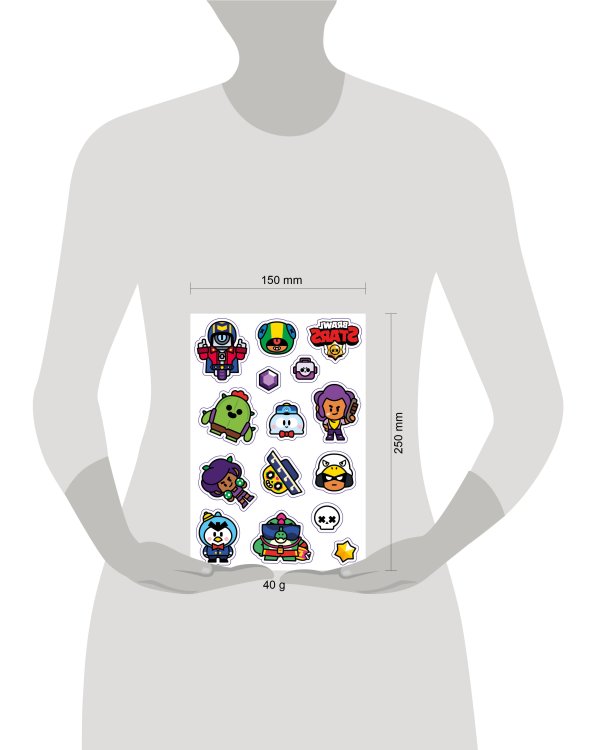 Brawl Stars Переводные тату. Лу