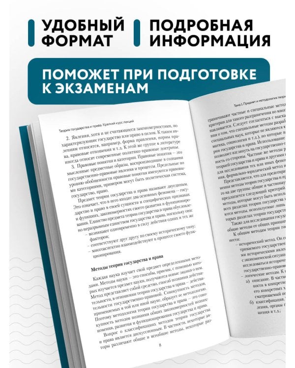 Теория государства и права. Краткий курс лекций, 2-е издание