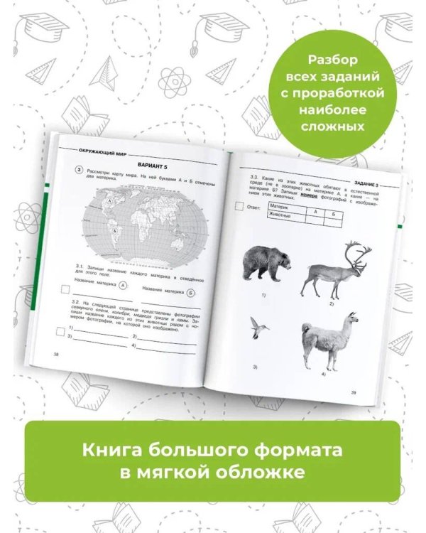 Окружающий мир. Суперсборник для подготовки к Всероссийским проверочным работам. 4 класс