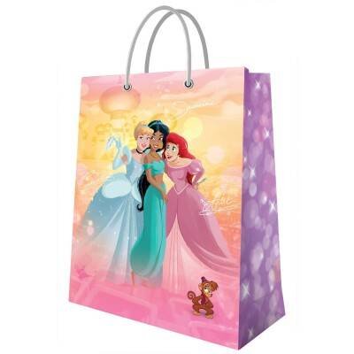 Принцессы. Пакет подарочный большой-3, 330*455*100 мм