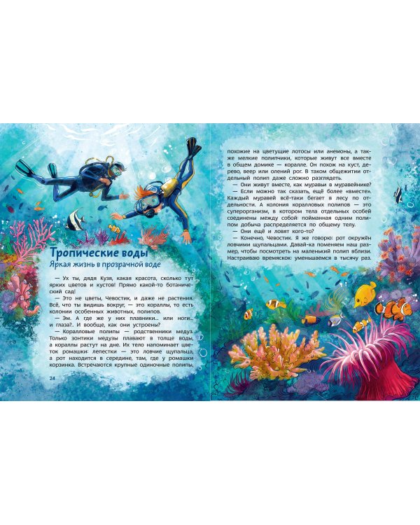 Океаны и моря. Детская энциклопедия (Чевостик) (Paperback)