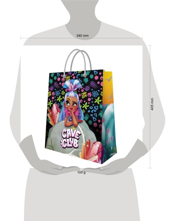 Cave Club. Пакет подарочный большой-1, 335*406*155 мм