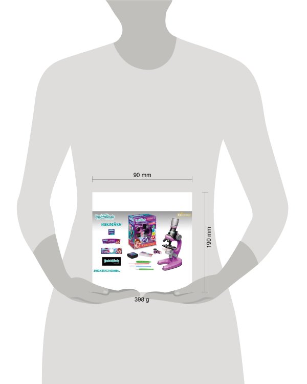Игрушка опыты ЭНЧАНТИМАЛС "iq эксперименты" микроскоп энчантималс ИГРАЕМ ВМЕСТЕ в кор.2*24шт