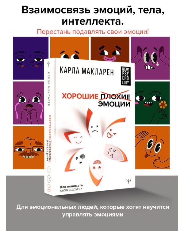 Хорошие плохие эмоции. Как понимать себя и других