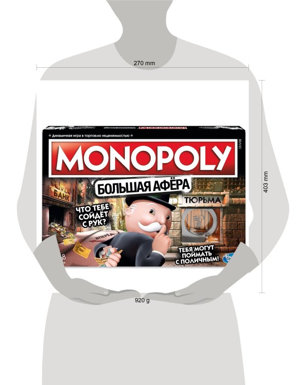 Монополия Большая Афёра (Настольная игра) (E1871)