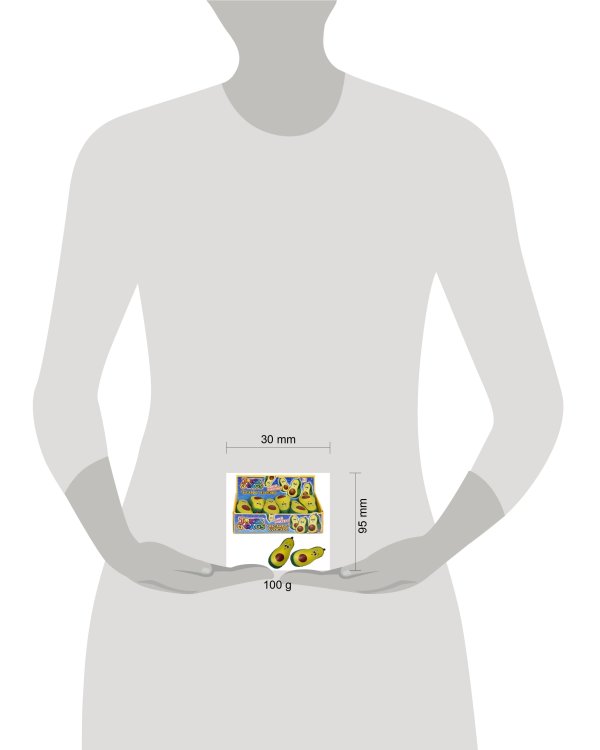 Удивленный авокадо