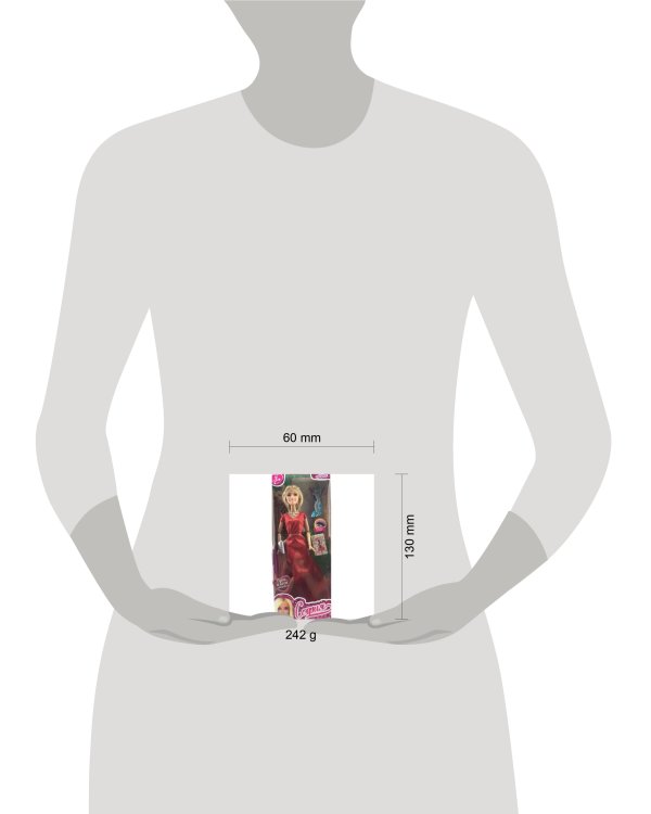 Кукла 29 см София, руки и ноги сгиб, ресницы, акс, кор КАРАПУЗ в кор.24шт