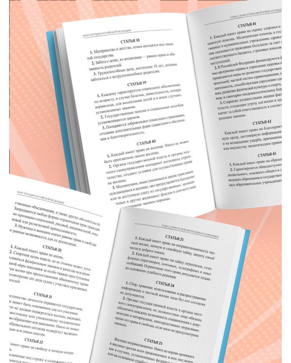 Конституция Российской Федерации. Новейшая действующая редакция. Young adult