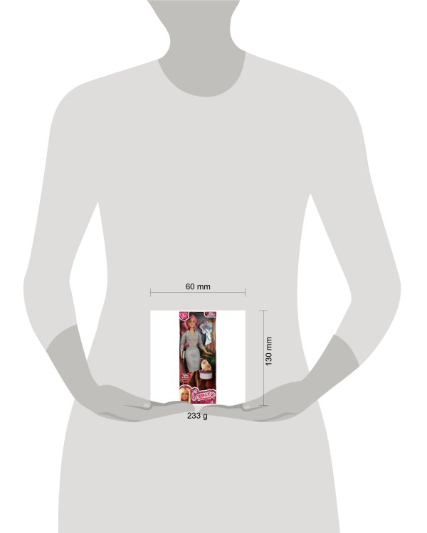 Кукла 29 см София, руки и ноги сгиб, акс, кор КАРАПУЗ в кор.24шт