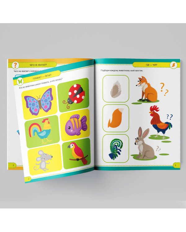 Развивающие задания для дошкольников. Развиваем память и логику