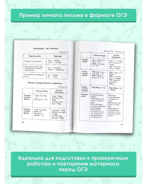 ОГЭ. Английский язык в таблицах и схемах для подготовки к ОГЭ