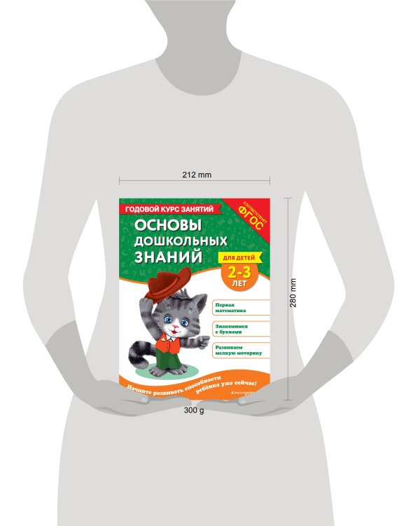 Основы дошкольных знаний для детей 2-3 лет. Годовой курс занятий