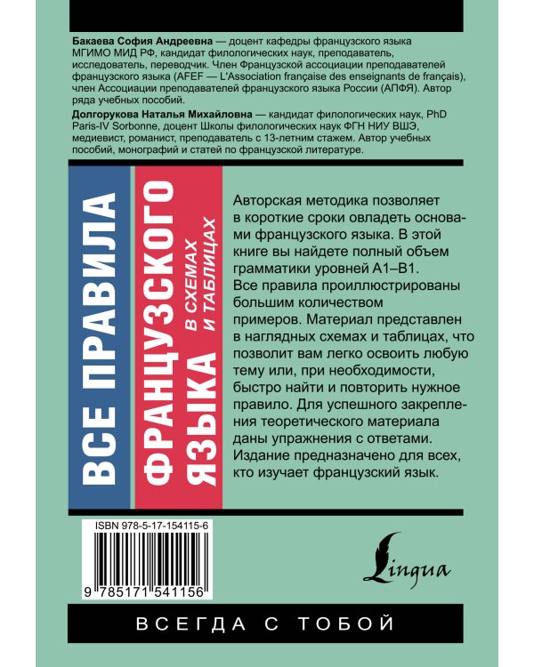 Все правила французского языка в схемах и таблицах