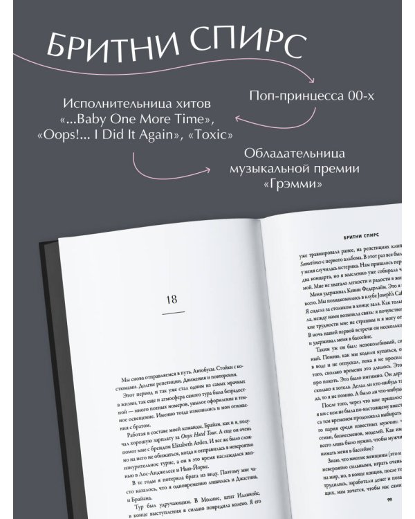 Бритни Спирс: The Woman in Me. Официальное русское издание. Подарочное оформление. Комплект: книга и стикерпак