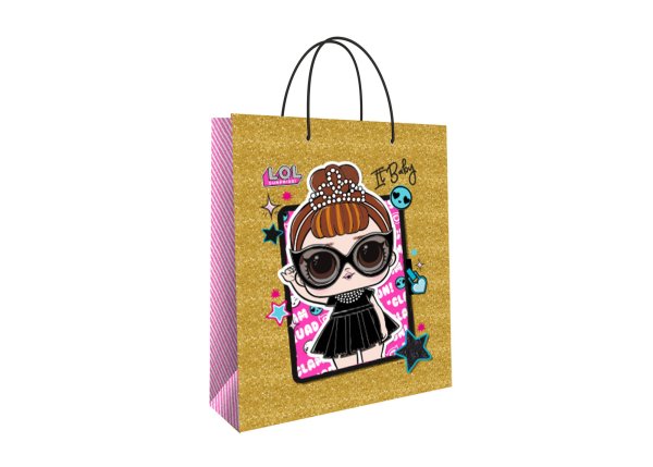 LOL. Пакет подарочный малый-4, 180*223*100 мм