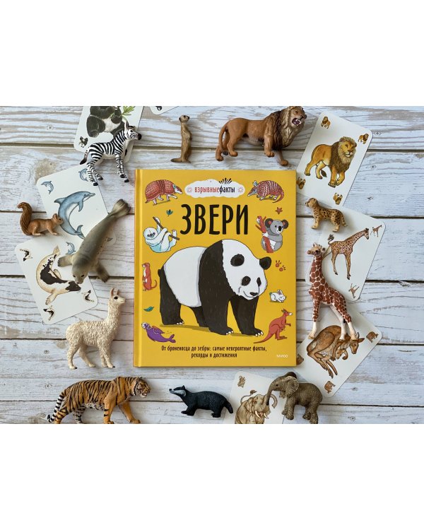 Звери. От броненосца до зебры: самые невероятные факты, рекорды и достижения