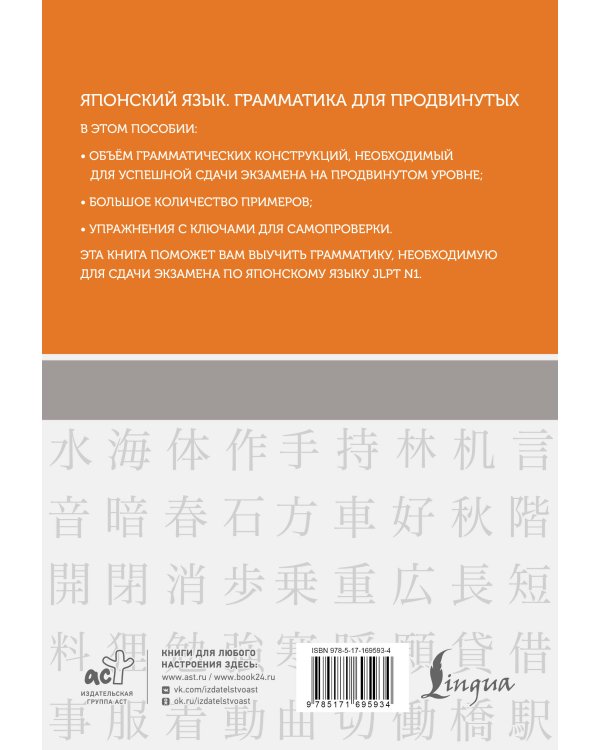 Японский язык. Грамматика для продвинутых. Уровень JLPT N1