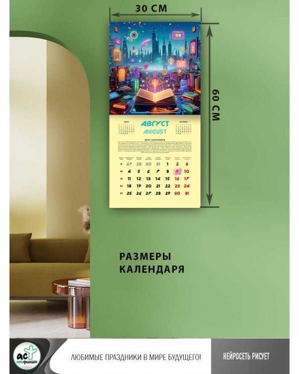 Праздник круглый год. В стиле киберпанк. Нейросеть рисует