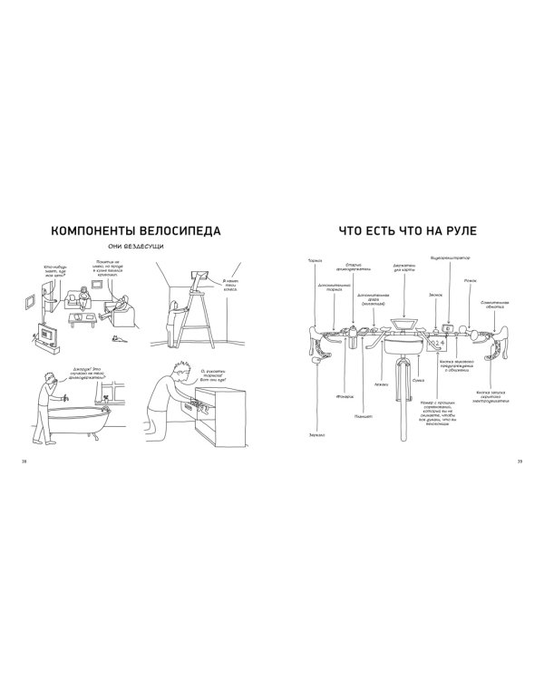 Велосипед. Краткий курс в комиксах. Иллюстрированный путеводитель по жизни на двух колесах