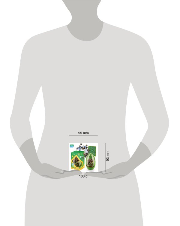 Пазл в яйце Тираннозавр, 63 детали