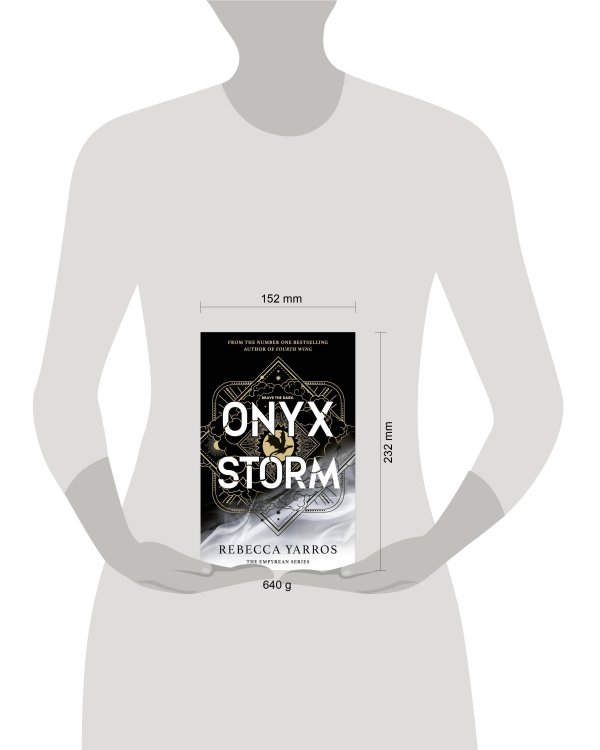 Onyx Storm (Rebecca Yarros) Ониксовый шторм мягкая обложка (Ребекка Яррос) /Книги на английском языке