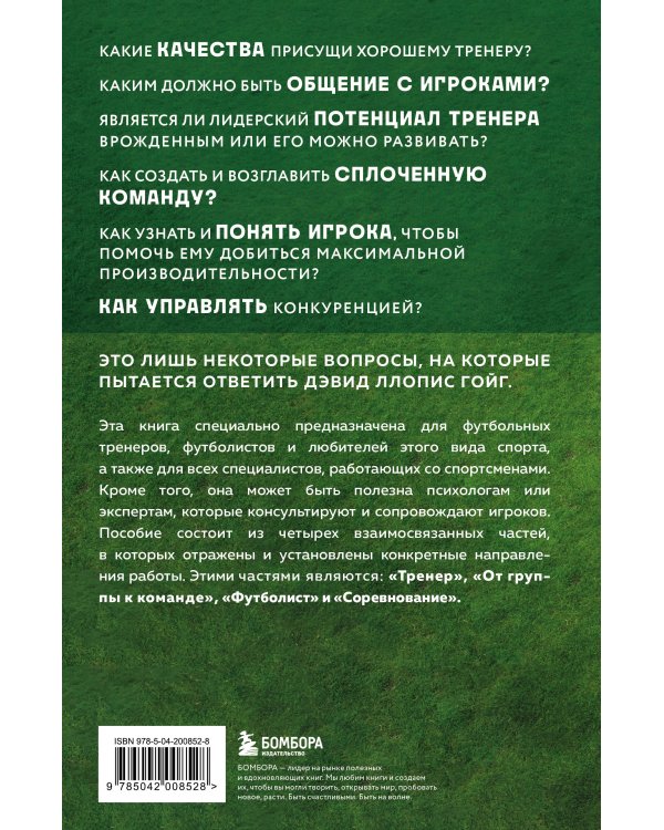 Психология футбола. Искусство мотивации и достижения успеха на поле