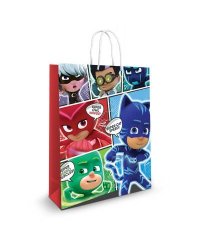 Пакет подарочный большой Герои в масках-4, 335*406*155 мм