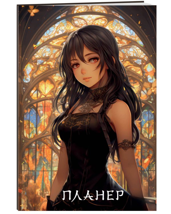 Блокнот-планер. Аниме (формат А4, на скобе)