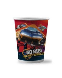 Hot Wheels. Набор бумажных стаканов-1, 6 шт*250 мл