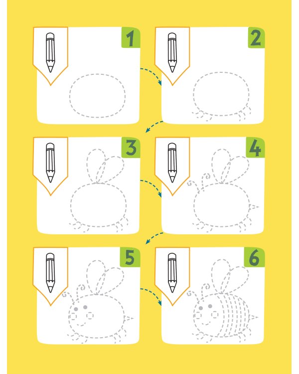 Учусь рисовать. Задания, понятные без слов