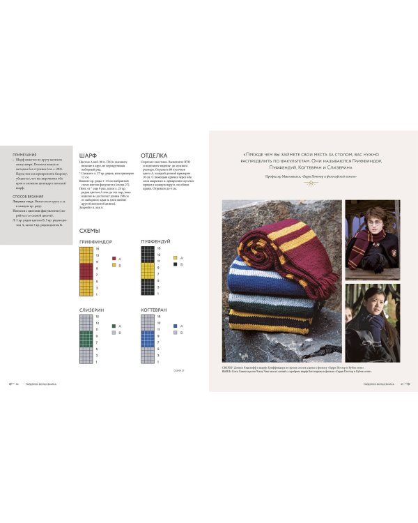 Магия вязания. Вяжем спицами одежду, игрушки и аксессуары из мира Гарри Поттера. Официальное издание