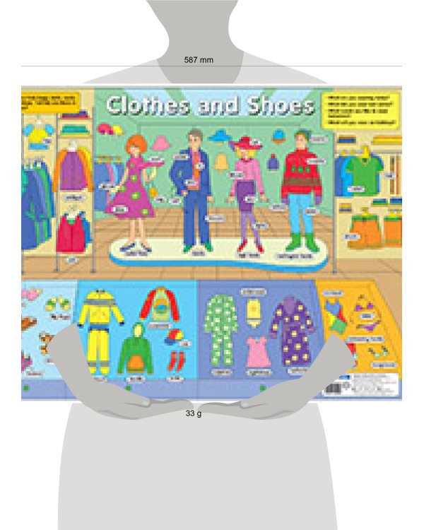 Одежда и обувь. Clothes and Shoes. Наглядное пособие по английскому языку