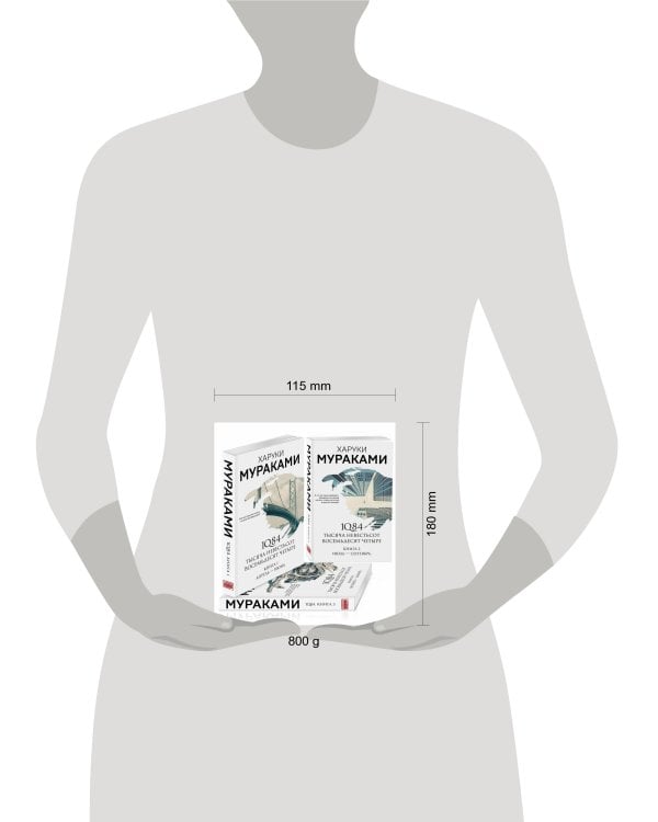 1Q84. Тысяча Невестьсот Восемьдесят Четыре (комплект из 3 книг)