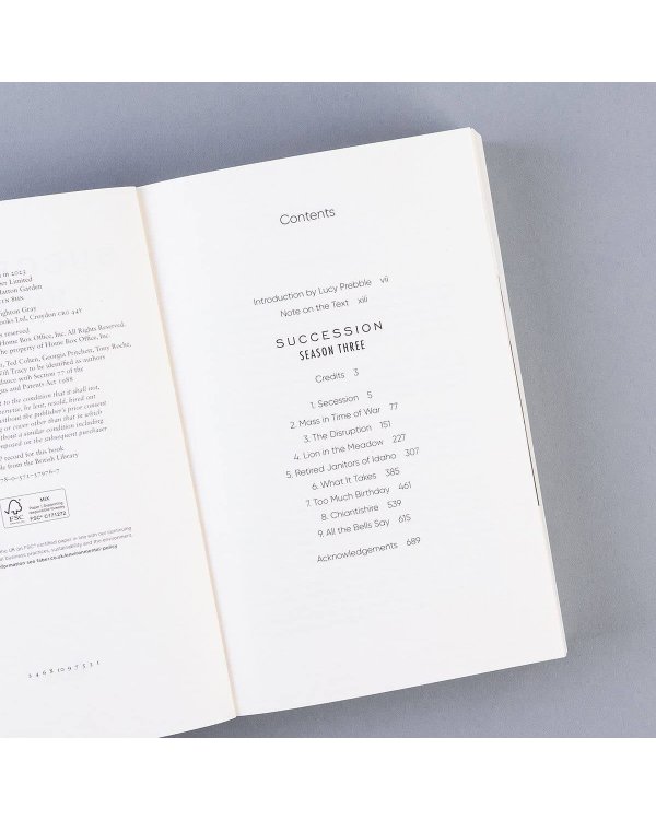 Succession - season 3 (Jesse Armstrong) Наследники- сезон 3 (Джесси Армстронг) /Книги на английском языке