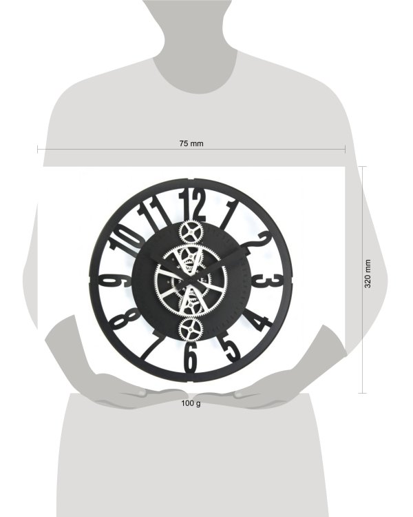 Часы. Часы настенные "Двигатель времени" (500-CL)