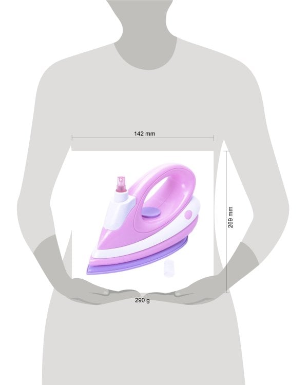Игрушечная бытовая техника. Утюг с имитацией пара, со световыми и вибрацией