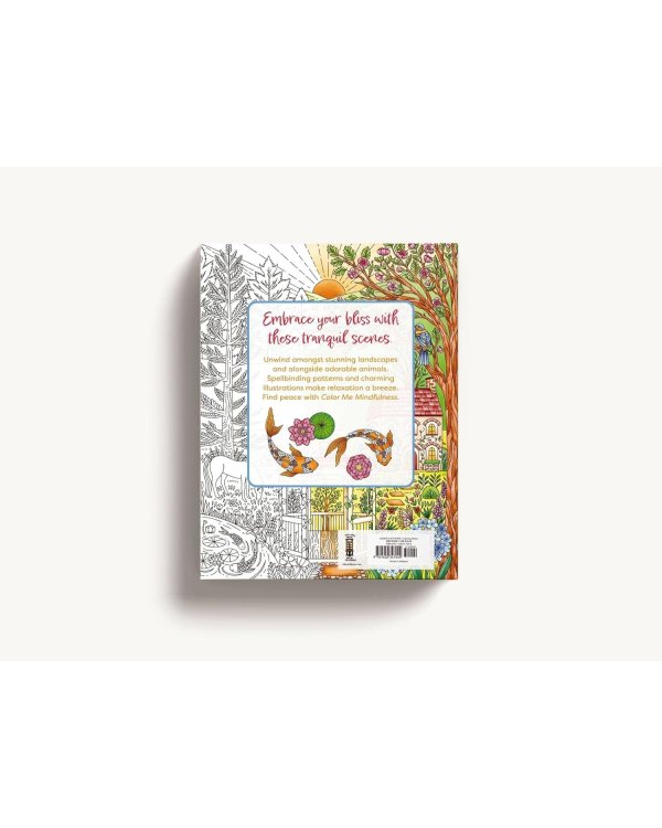 Color Me mindfulness Раскрась меня Цветная осознанность раскраска /Книги на английском языке