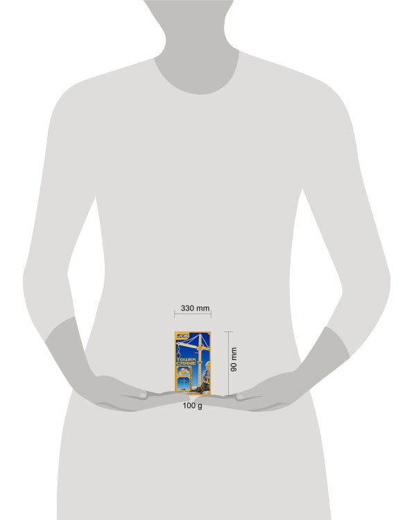 Строительный кран JCB 100 см на Д/У  с аксессуарами