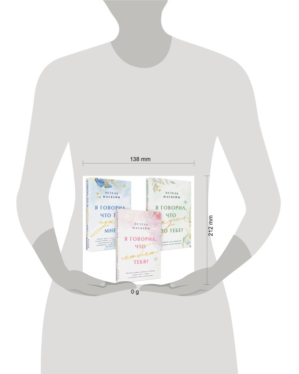 Комплект из 3-х книг (Я говорил, что люблю тебя? (#1) + Я говорил, что ты нужна мне? (#2) + Я говорил, что скучал по тебе? (#3))