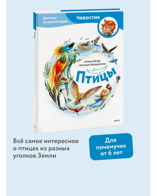 Птицы. Детская энциклопедия (Чевостик)