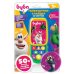Телефончик-слайдер БУБА 50 песен,загадок,звуков.цифры,формы,цвета.свет.блист.бат. Умка в кор.120шт