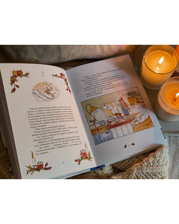 Тильда Яблочное Семечко. Где растёт снежовник? Уютная зимняя сказка