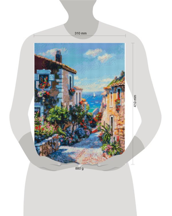 3850-AM-S Городок на побережье Коста-Брава