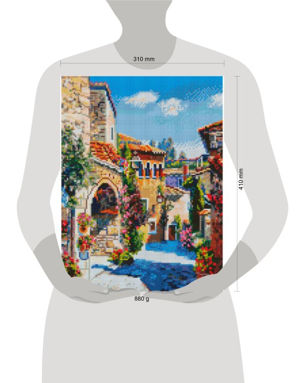 3854-AM-S Ператальяда. Площадь Пласа Майор