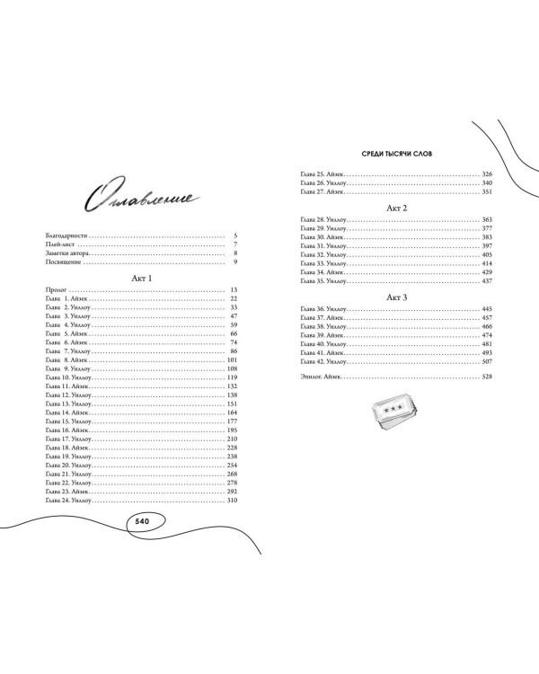 Среди тысячи слов (подарочное оформление)