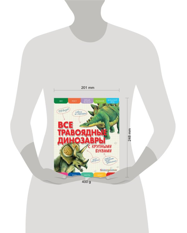 Все травоядные динозавры с крупными буквами