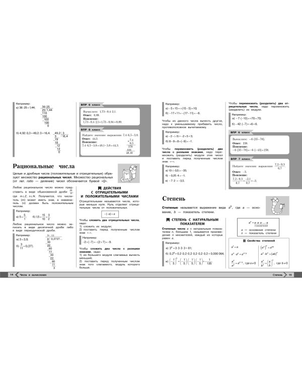 Комплект книг. Подготовка к ОГЭ и ВПР: Русский язык + Математика