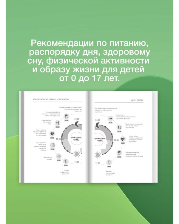 Биохакинг. Здоровье и развитие ребенка. Исследования, анализы, нормы, дефициты. Воркбук