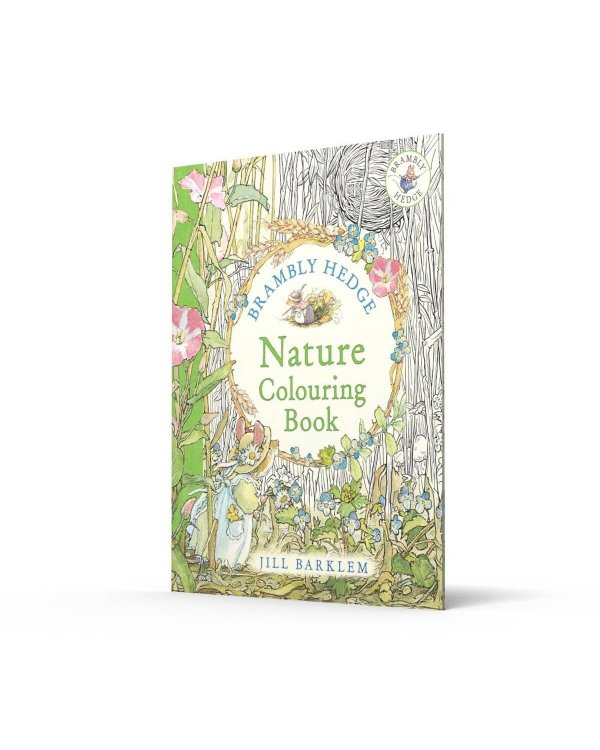 Brambly hedge: nature colouring book Ежевичная изгородь. Раскраска о природе /Книги на английском языке